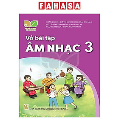 Sách Giáo Khoa Vở Bài Tập Âm nhạc 3 (Kết Nối Tri Thức) (Chuẩn)