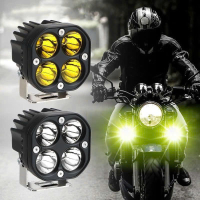 Đèn L4X Trợ Sáng Xe Máy ZTUN Siêu Sáng – Loại Tốt, Gắn Được Nhiều Dòng Xe, Bền Đẹp , đèn ốp trần