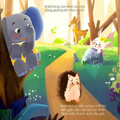 Vun Đắp Tâm Hồn: Chuyện Ở Rừng Vi Vu - Nhím Nhút Nhát Và Bộ Lông Nhọn Hoắt
