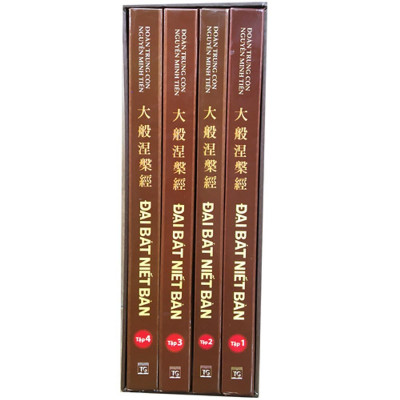 Sách - Kinh Đại Bát Niết Bàn - Combo 4 Tập - Chính Thông Book