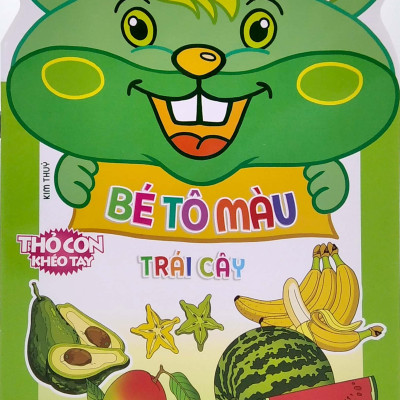 Gấu Con Khéo Tay - Bé Tô Màu: Trái Cây