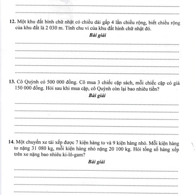 Thực Hành Giải Toán Lớp 4 Tập 2 (Dùng Chung Cho Các Bộ SGK Hiện Hành) _HA