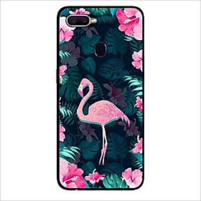 Ốp lưng dành cho Oppo F9 - Realme 2 Pro - A7 ( A5s ) - A12 mẫu Hạc Hồng Giữa