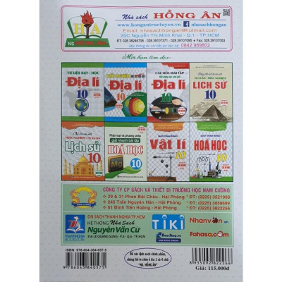 Sách - Com Bo Khám Phá Toán Lớp 10 Để Học Giỏi Tập 1 + Tập 2 ( Dùng Kèm SGK Cánh Diều)HA-MK
