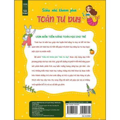 Siêu Nhí Khám Phá Toán Tư Duy (Dành Cho Bé Từ 3 - 4 Tuổi)