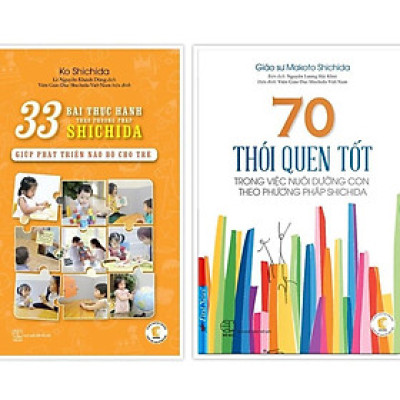Sách - 33 Bài Thực Hành Theo Phương Pháp Shichida + 70 Thói Quen Tốt Trong Việc Nuôi Dưỡng Con Theo Phương Pháp Shichida