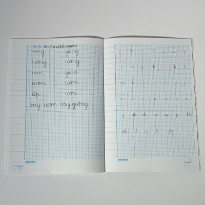 Sách - Vở Luyện Viết Lớp 1 Bộ 2 Tập Theo Chương Trình SGK Mới 