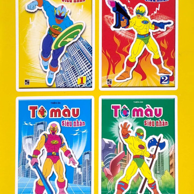 Tô Màu Siêu Nhân - Tập 1