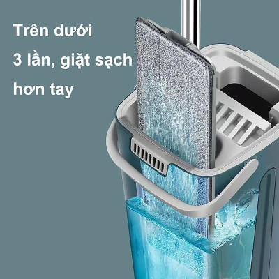 Cây Lau Nhà Tự Vắt Thông Minh MOPScratch Chổi Lau Nhà Tự Vắt Thông Minh Bộ Lau Nhà 360 Độ Cao Cấp Tiện Lợi
