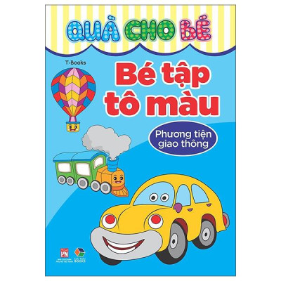 Sách - Quà Cho Bé - Bé Tập Tô Màu - Phương Tiện Giao Thông