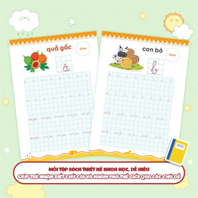 Sách - Vở Luyện Viết Hạ Cỡ Chữ - Chữ Ô Li Nhỏ - Quyển 2 - Chữ Thường - Megabook