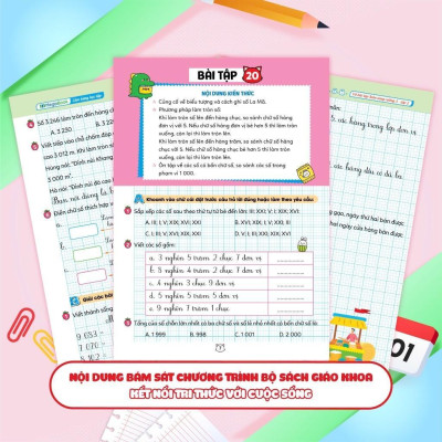 Sách - Vở Bài Tập Toán Tăng Cường Lớp 3 - Tập 2 - Theo Sách Giáo Khoa Kết Nối Tri Thức Với Cuộc Sống - Megabook