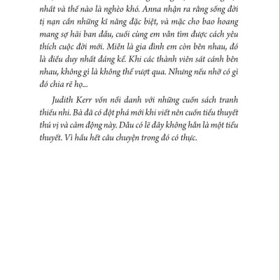 Khi Hitler Cướp Mất Chú Thỏ Hồng