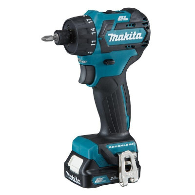 MÁY KHOAN VÀ VĂN VÍT DÙNG PIN 250W ( 32 N·M ) MAKITA -DF032DSAE (01 ĐẾ SẠC NHANH 02 PIN 2.0AH) - HÀNG CHÍNH HÃNG