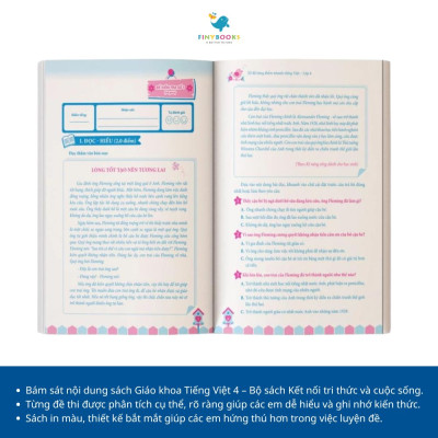 Sách - Combo 50 Đề Tăng Điểm Nhanh Toán - Tiếng Việt - Tiếng Anh Lớp 4 - Chương Trình Mới Nhất - TKBooks