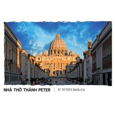 Bưu thiếp kỳ quan thế giới ( bộ 6 ảnh ) - Nhà Sách Á Châu