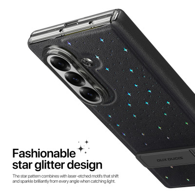 Bao da có chân chống Dux Ducis STEX Series PU Leather Foldable dành cho Samsung Galaxy Z Fold 7_Hàng chính hãng