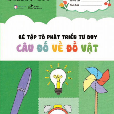 Bộ Sách Bé Tập Tô Phát Triển Tư Duy - Câu Đố Tư Duy (Bộ 8 Cuốn)