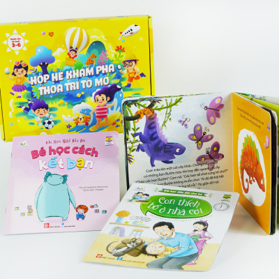 Sách - Hộp Hè Khám Phá, Thỏa Trí Tò Mò - Mở Ra Thấy Mùa Hè cho trẻ 3 - 6 tuổi - Đinh Tị Books