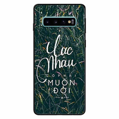 Ốp lưng in cho Samsung S10 Mẫu Lạc Nhau