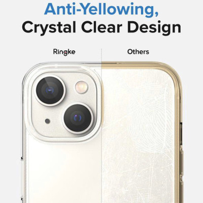 Ốp Lưng Trong Suốt Dành Cho iPhone 14 Pro Max / 14 Pro / 14 Plus / 14 RINGKE Fusion Clear - Hàng Chính Hãng