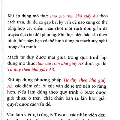 Tư Duy Theo Khổ Giấy A3