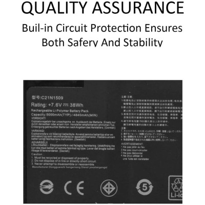 Pin Tương Thích Cho Laptop Asus A556 X556Ua X556Ub X556Uf X556Uj X556Uq X556Ur 38Wh C21N1509 - Hàng Nhập Khẩu New Seal TEEMO PC TEBAT152