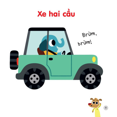 Sách 200 Từ Vựng Mẹ Cùng Con Học Nói - Các Phương Tiện Giao Thông Ngộ Nghĩnh
