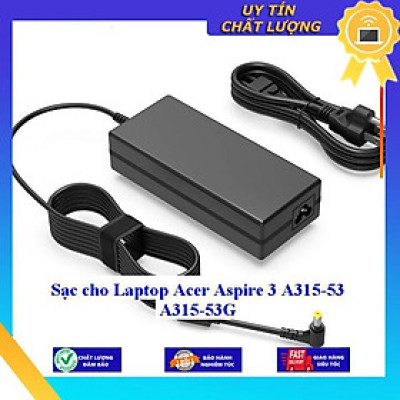 Sạc cho Laptop Acer Aspire 3 A315-53 A315-53G - Hàng Nhập Khẩu New Seal