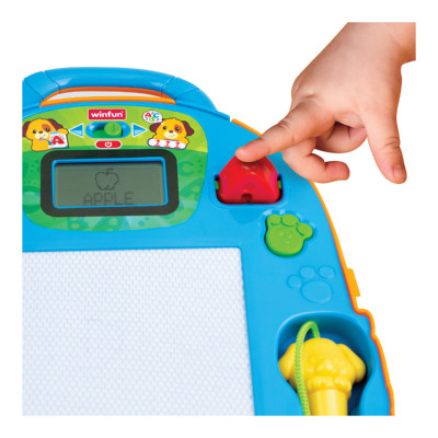 Đồ Chơi Balo Chữ Cái Kèm Bảng Vẽ Cho Bé WINFUN 001205