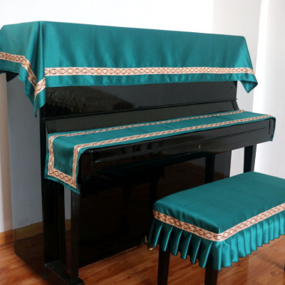 Khăn phủ đàn piano cơ đàn piano điện tử 88 phím phong cách Châu Âu cổ điển sang trọng chống bụi chống xước - Hàng chính hãng