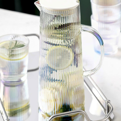 Khay úp ly, Khay đựng ấm chén, Khay trà cao cấp bằng inox mạ - VD706