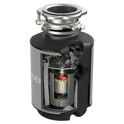 Máy xay rác bồn rửa chén + bộ nút nhấn MOEN GX50MCL+PJW1001 (HÀNG CHÍNH HÃNG)