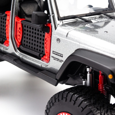 Mô Hình Xe Design Off-Road Kings 2017 Jeep Wrangler Unlimited Grey 1:24 Maisto MH-32523