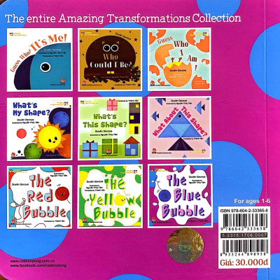 Amazing Transformations - The Blue Bubble - Bìa Cứng