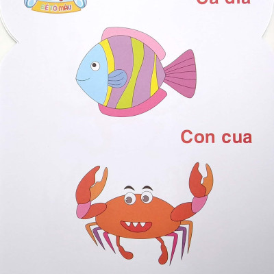 Gấu Con Khéo Tay - Bé Tô Màu: Động Vật Biển