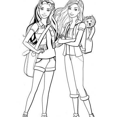 Barbie Xinh Đẹp 3 (Sách Tô Màu Có Hình Dán)