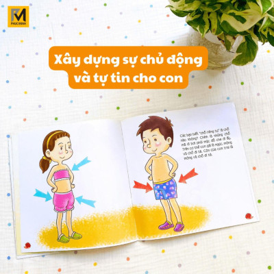 Sách Cho Bé - Bộ 3 Cuốn Tự Bảo Vệ Mình Khỏi Xâm Hại - Cho Bé 2-12 Tuổi (Song Ngữ Anh - Việt)