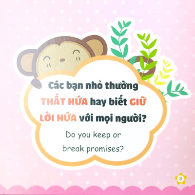 Rèn Luyện Thói Quen Tốt - Song Ngữ Anh-Việt - Giữ Lời Hứa (Tái Bản 2023)