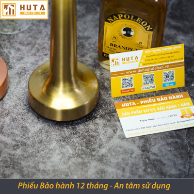 Đèn Led Quầy Bar Bàn Ăn Nhà Hàng HUTA RESTRU Cảm Ứng Pin Sạc Tích Điện USB Điều Chỉnh Ánh Sáng Vàng Trang Trí Quán Cà Phê Đèn Ngủ Lounge