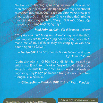 Tủ Sách Hay Dành Cho Nhà Lãnh Đạo Xây Dựng Doanh Nghiệp Thành Công: Thay Đổi Cuộc Chơi Trong Kinh Doanh; Tặng Kèm Bookmark Sáng Tạo