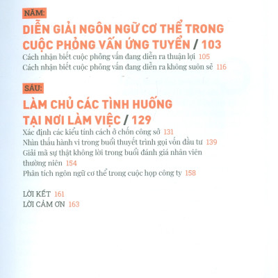 Soi Hành Vi Bắt Cảm Xúc - Giải Mã Những Thông Điệp Không Lời Trong Cuộc Sống, Tình Yêu Và Công Việc