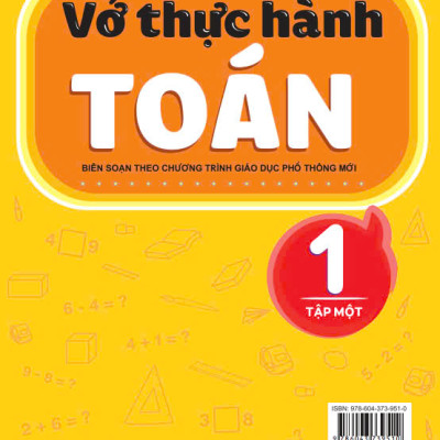 Sách - Vở Thực Hành Toán 1 - Biên soạn theo chương trình GDPT mới - ndbooks
