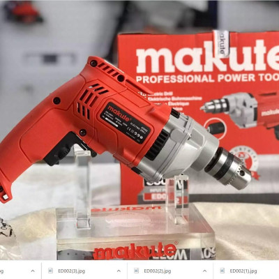 MÁY KHOAN ĐIỆN 550 W MAKUTE ED002 RED- HÀNG CHÍNH HÃNG