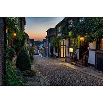 Tranh Dán tường 3D ngõ vắng CA11(100x150cm)