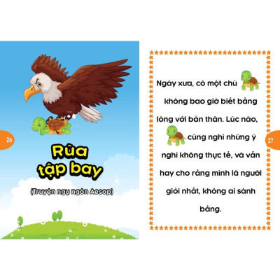 Sách - Phát Triển Tư Duy Và Ngôn Ngữ Cho Bé - Truyện Đọc Bằng Hình Ảnh - Truyện Ngụ Ngôn Đặc Sắc - Việt Thư
