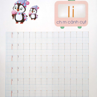 Tủ Sách Mầm Non - Bé Tập Tô - Các Nét Cơ Bản