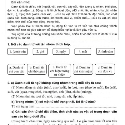 Vở Bài Tập Nâng Cao Từ Và Câu Lớp 5 (Dùng Chung Cho Các Bộ SGK Hiện Hành) - 