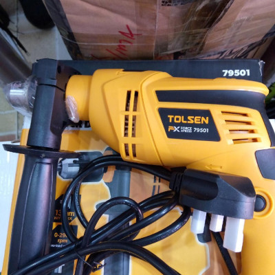 MÁY KHOAN TÁC ĐỘNG 13MM 500W TOLSEN 79501 - HÀNG CHÍNH HÃNG