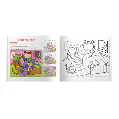 Bé Tập Tô Màu - Tập 5 (Dành Cho Trẻ Từ 3-6 Tuổi)
